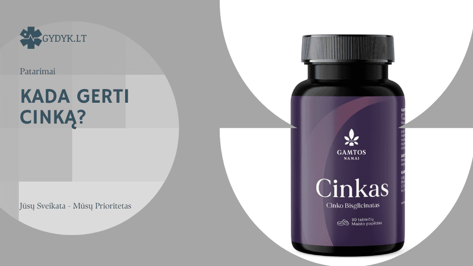 Kada gerti cinką: ryte ar vakare?