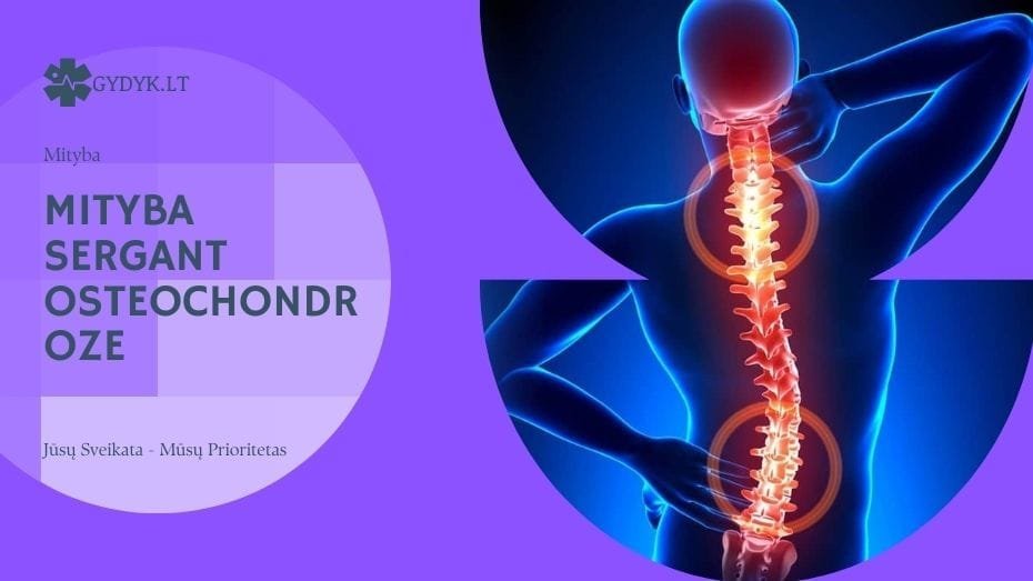 Mityba sergant osteochondroze