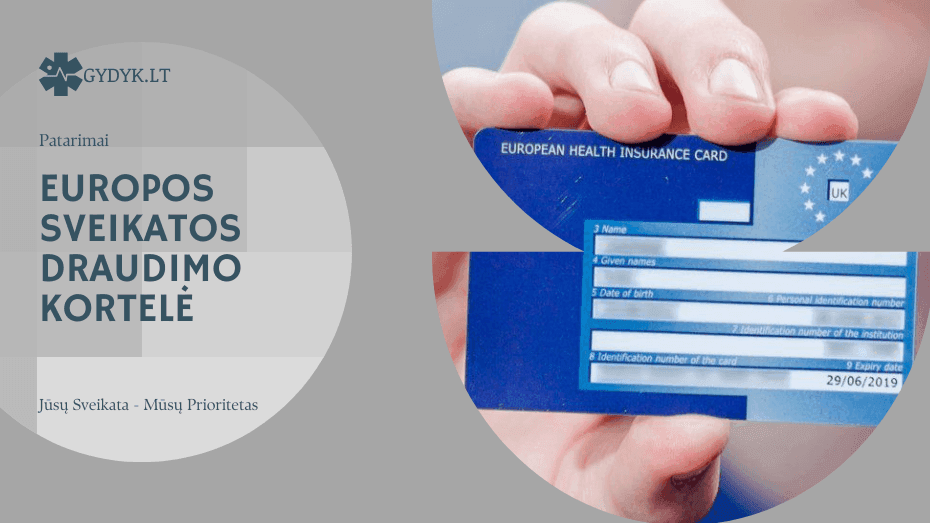 Per kiek laiko padaroma Europos sveikatos draudimo kortelė (ESDK)?