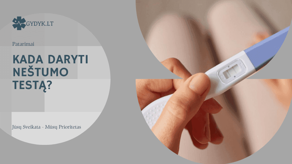 Kada daryti nėštumo testą: ryte ar vakare?