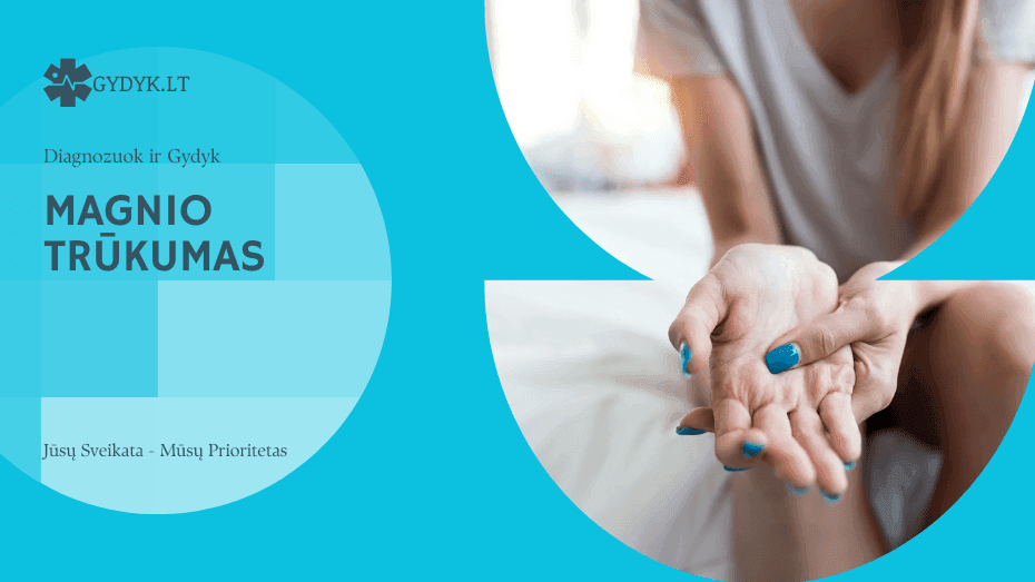 Magnio trūkumas: kokie simptomai?