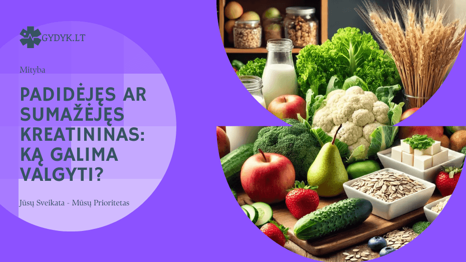 Padidėjęs ar sumažėjęs kreatininas: ką galima valgyti? Padidėjęs ar sumažėjęs kreatininas ką galima valgyti
