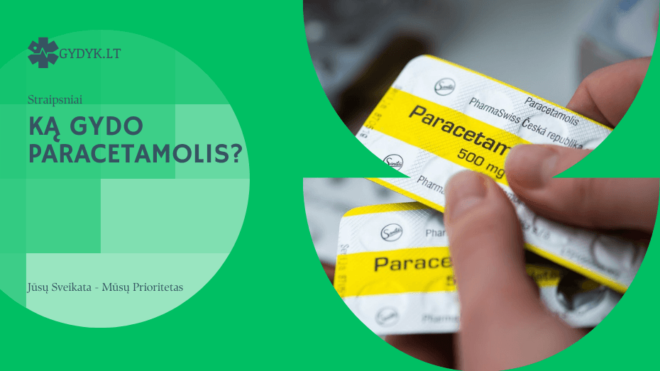 Ką gydo paracetamolis