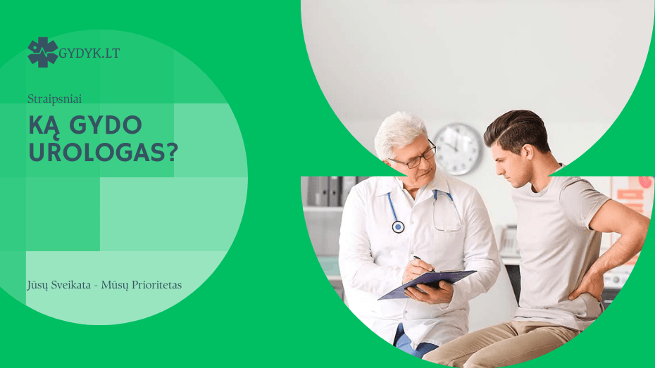 Ką gydo urologas