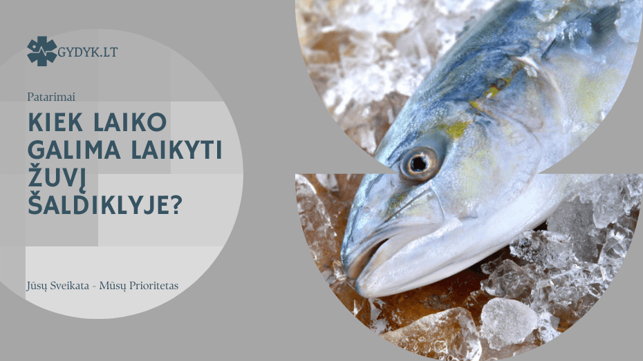 Kiek laiko galima laikyti žuvį šaldiklyje? Kiek laiko galima laikyti žuvį šaldiklyje