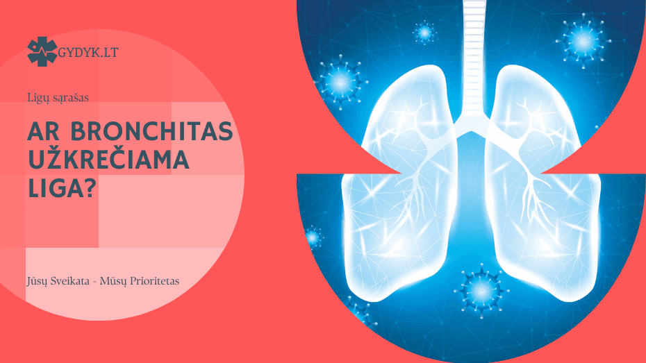 Ar bronchitas užkrečiama liga
