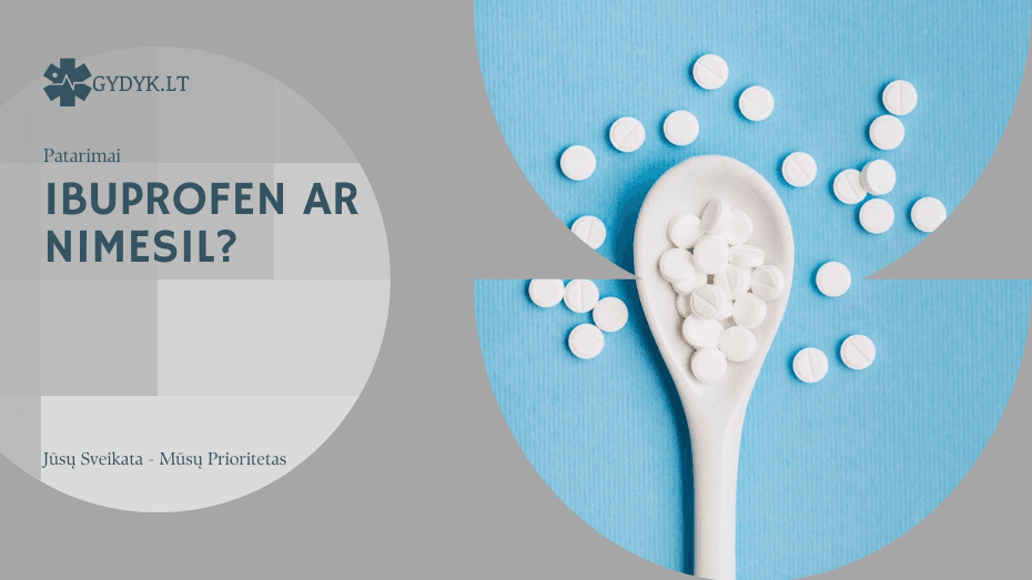 Ibuprofen ar nimesil