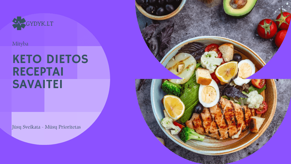 Keto dietos receptai savaitei: lengvi ir greiti patiekalai pradedantiesiems Keto dietos receptai savaitei