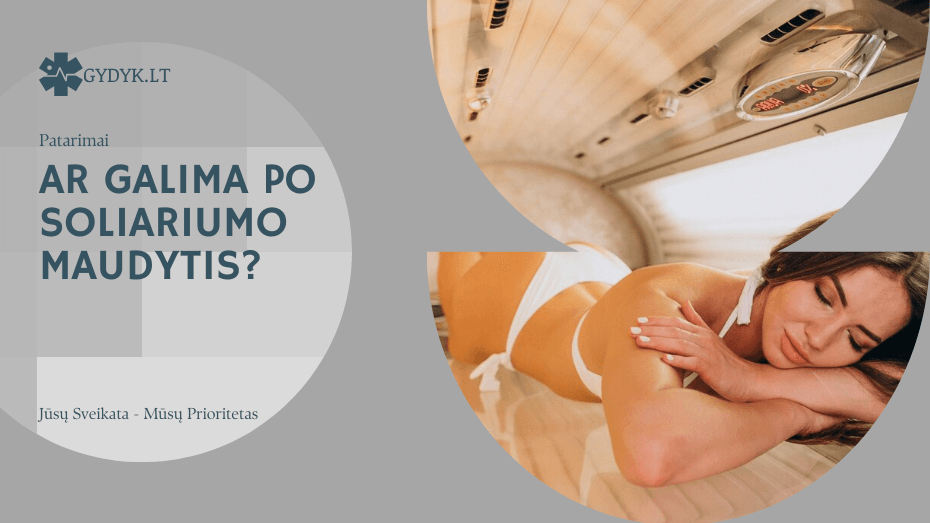 Ar galima po soliariumo maudytis