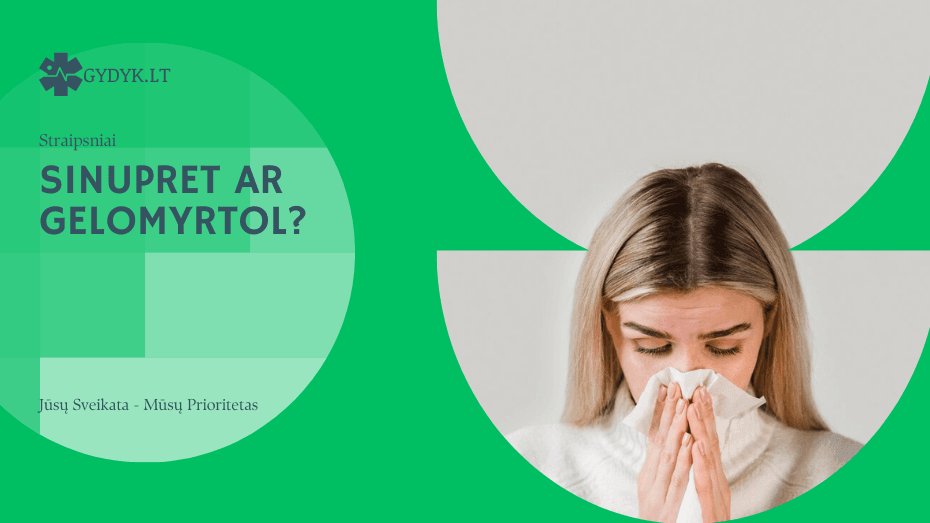 Sinupret ar Gelomyrtol