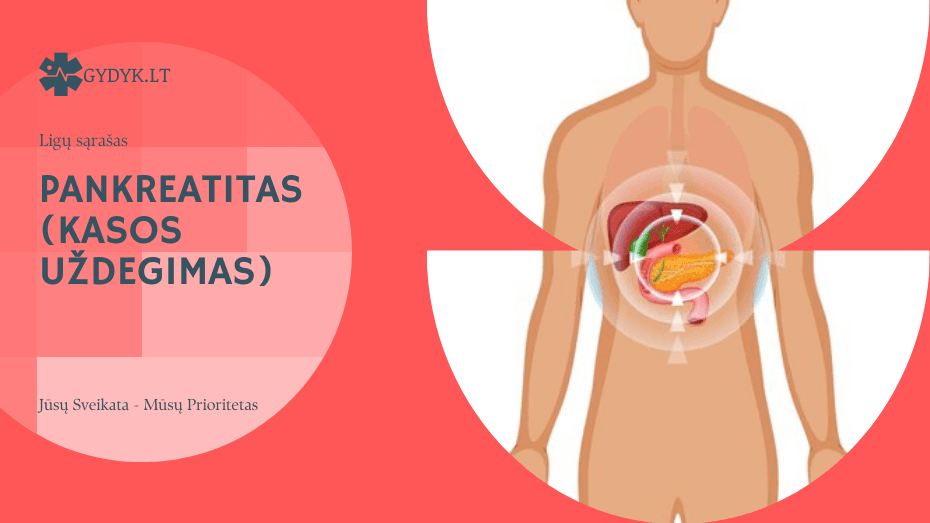 Pankreatitas (kasos uždegimas)