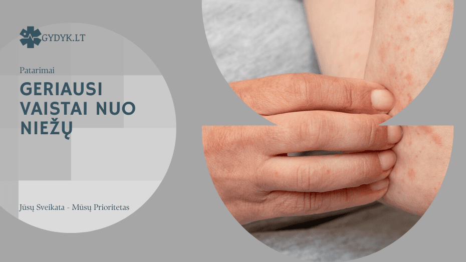 TOP 5 geriausi vaistai nuo niežų geriausi vaistai nuo niežų