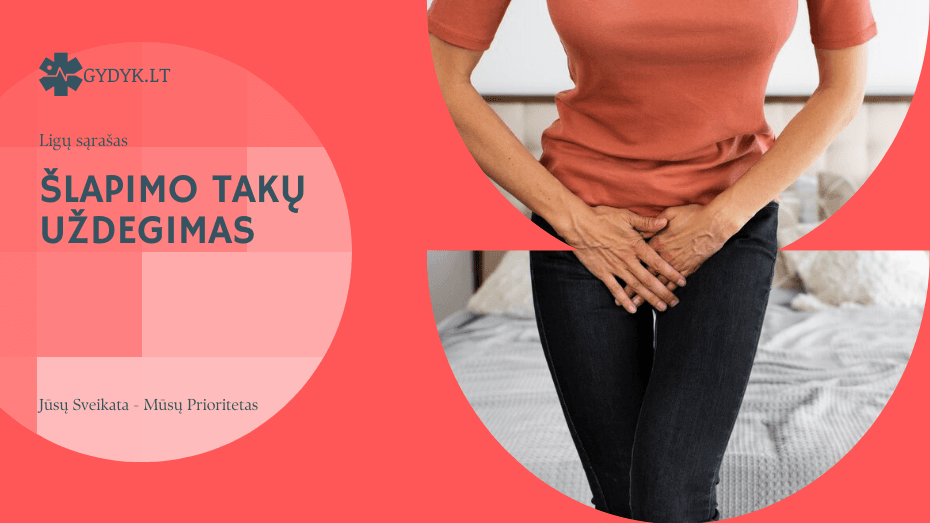 šlapimo takų uždegimas