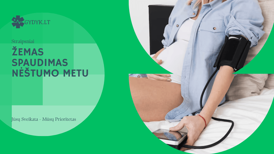 Žemas spaudimas nėštumo metu