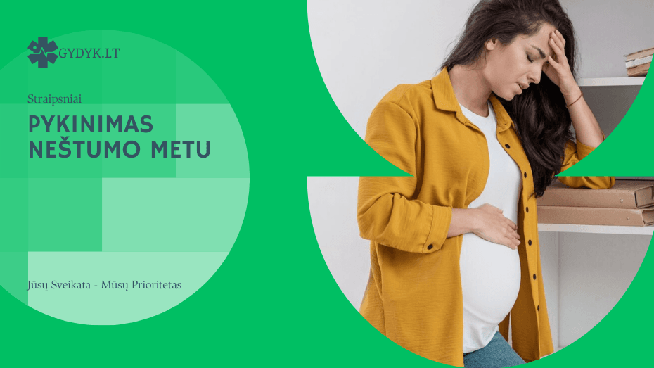 pykinimas neštumo metu