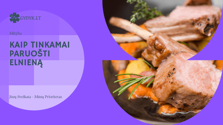 Kaip tinkamai paruošti elnieną