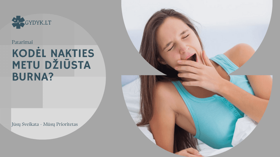 Nakties metu džiūsta burna: kodėl ir ką daryti? kodėl Nakties metu džiūsta burna