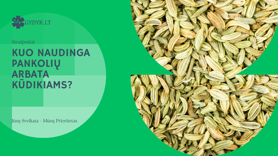 kuo naudinga pankolių arbata kūdikiams