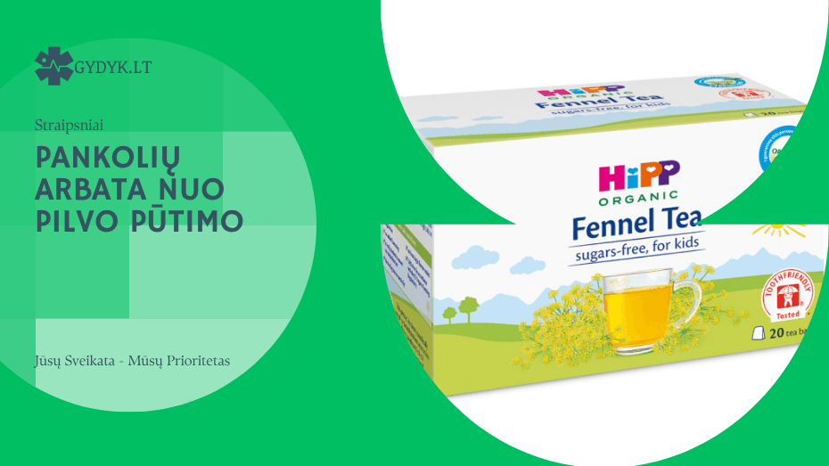 pankolių arbata nuo pilvo pūtimo