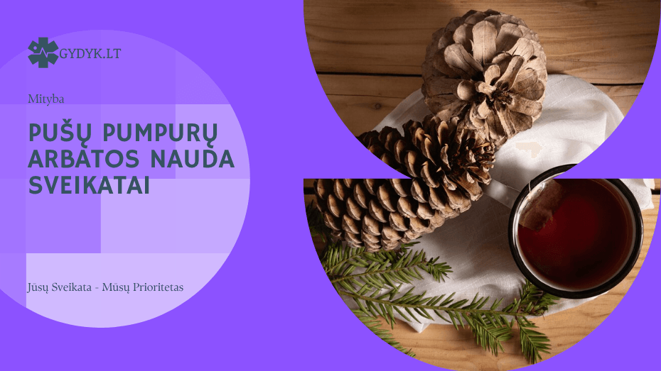 pušų pumpurų arbatos nauda sveikatai