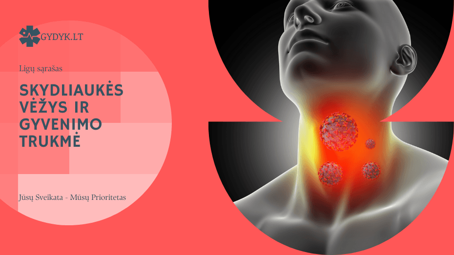 Skydliaukės vėžys ir gyvenimo trukmė ką būtina žinoti Skydliaukės vėžys ir gyvenimo trukmė