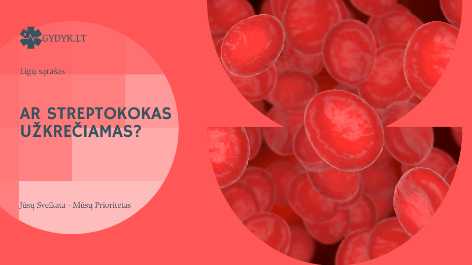 Ar streptokokas užkrečiamas