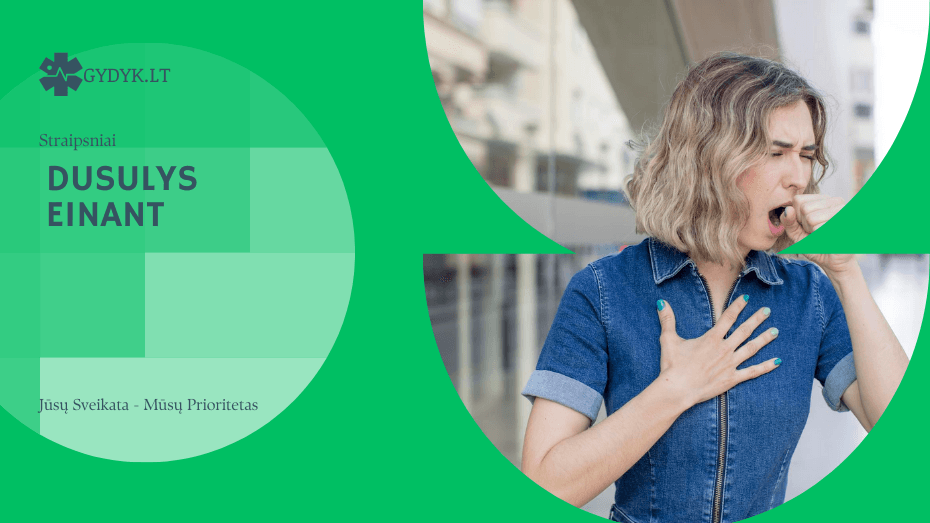 Dusulys einant – ligos požymis ar fizinio pasirengimo stoka? Dusulys einant