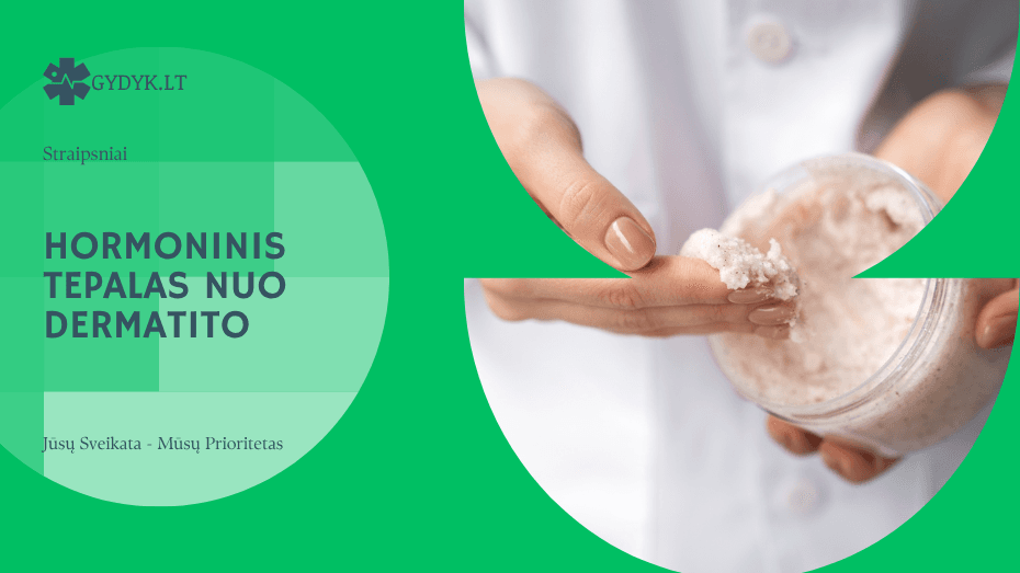 Hormoninis tepalas nuo dermatito