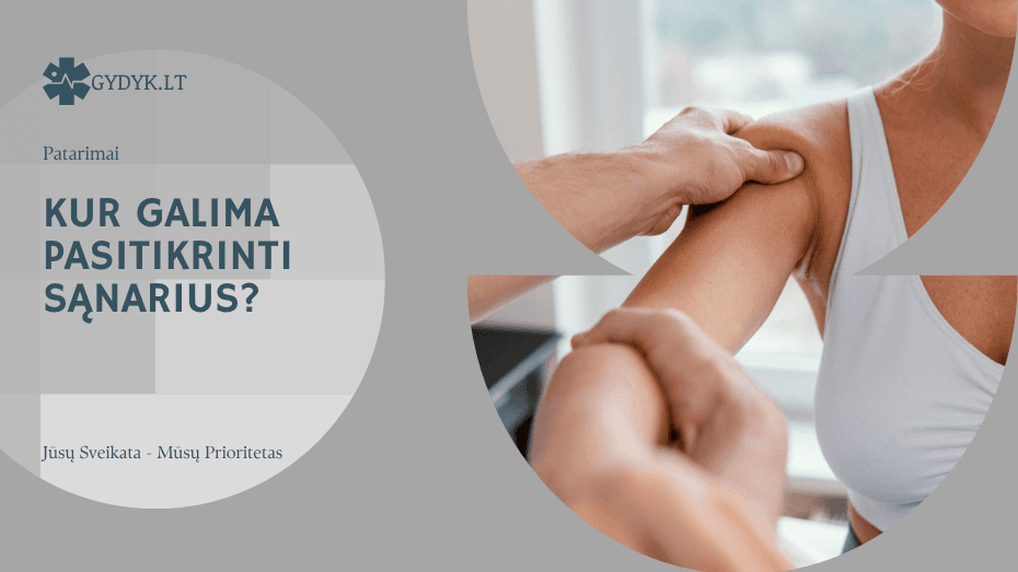 Kur galima pasitikrinti sąnarius? Kur galima pasitikrinti sąnarius