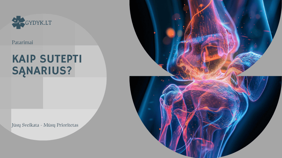 Kaip sutepti sąnarius: natūralūs ir medicininiai būdai atkurti sąnarių „tepimą“ kaip sutepti sąnarius?