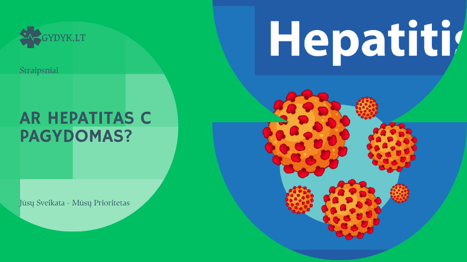 Ar hepatitas C pagydomas