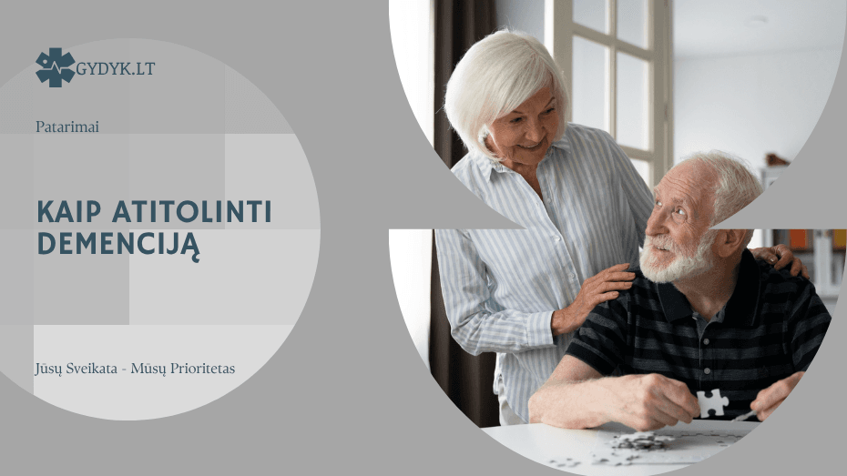 Kaip atitolinti demenciją