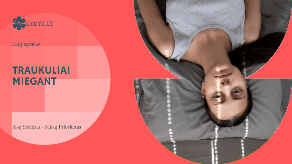 Traukuliai miegant: ar tai pavojinga ir ką sako neurologai? Traukuliai miegant