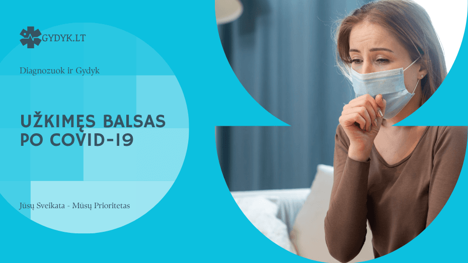 Užkimęs balsas po COVID-19