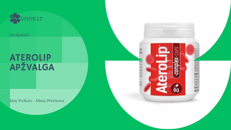 Aterolip apžvalga: vartojimas, šalutinis poveikis ir atsiliepimai