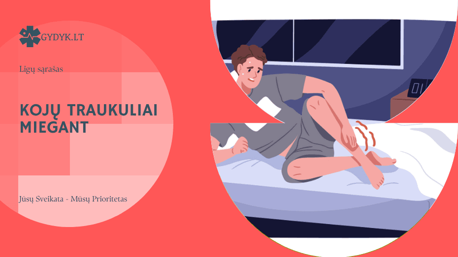 Kojų traukuliai miegant: gydytojų įžvalgos ir natūralūs sprendimai kojų Traukuliai miegant