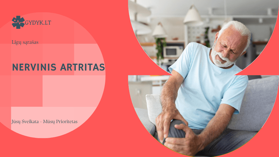 Nervinis artritas: ar stresas gali sukelti sąnarių skausmus? nervinis artritas