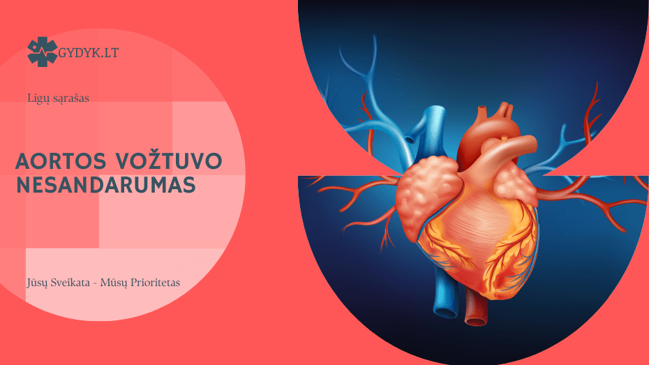 Aortos vožtuvo nesandarumas