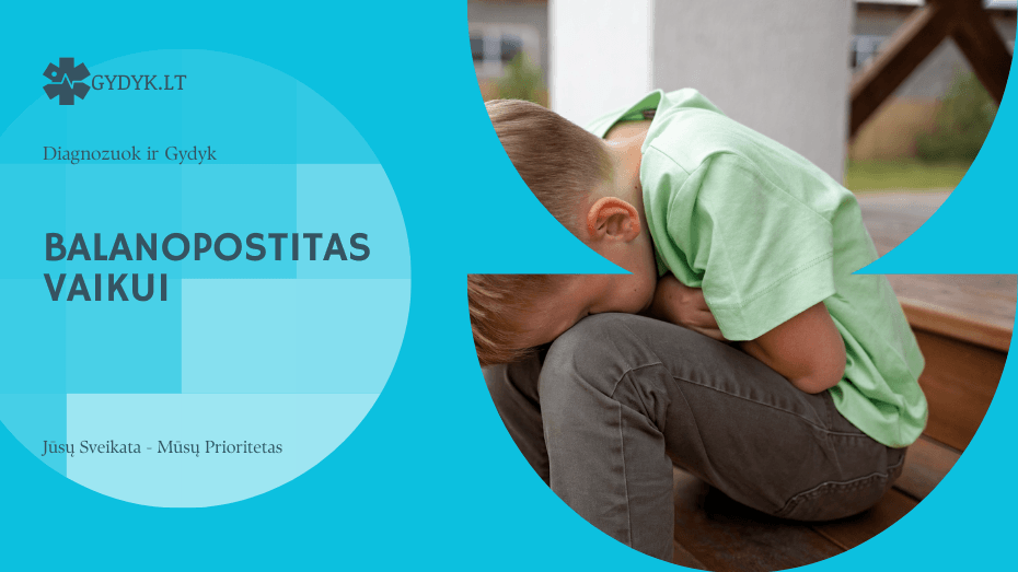 Balanopostitas vaikui simptomai, priežastys ir gydymo taktika