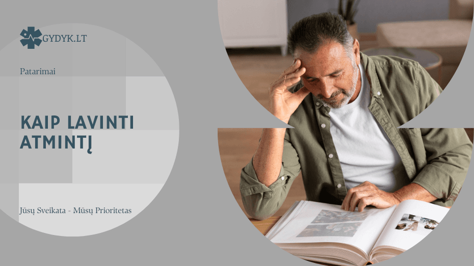 Kaip lavinti atmintį