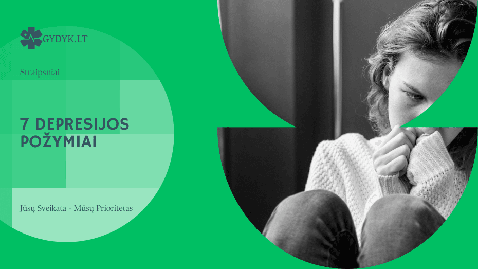 7 depresijos požymiai: kaip atpažinti, kada nuotaika tampa rimta problema