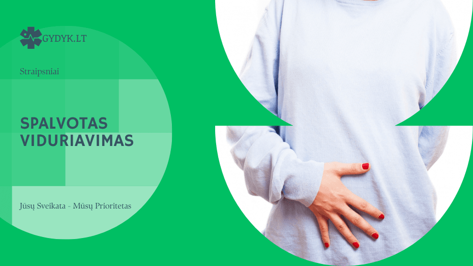 Spalvotas viduriavimas: žalias, geltonas ir vandeningas